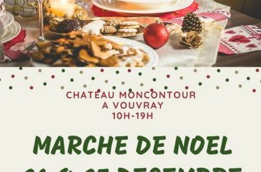 14 et 15-12-Marché de Noël Moncontour Vouvray