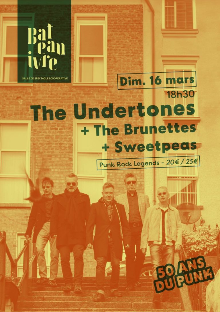 The Undertones + The Brunettes + Sweetpeas-1