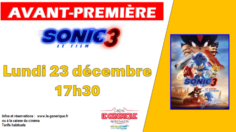 Avant Première du film Sonic 3-1