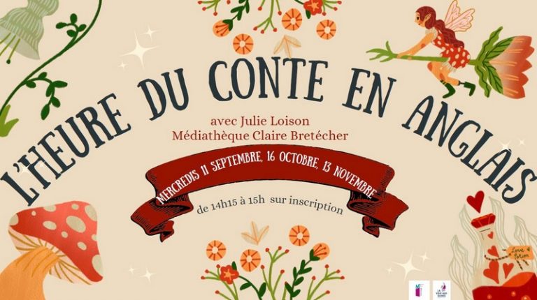 L’heure du conte en anglais à la Médiathèque-1