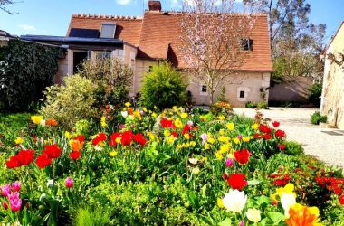 Maison au printemps