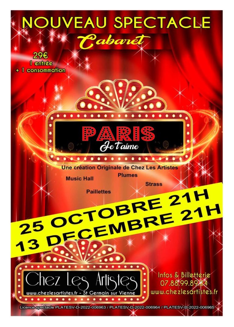 Cabaret “Paris je t’aime”-1