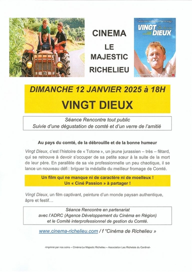 Soirée rencontre : “Vingt Dieux”-1