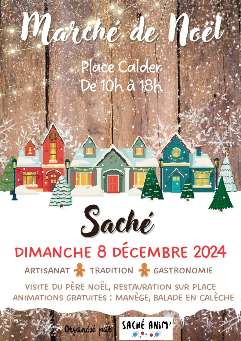 Marché de noël Saché-1