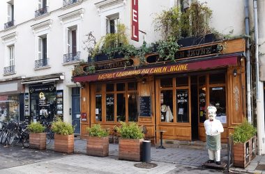 Le Chien jaune – Restaurant in Tours. Loire Valley, France.