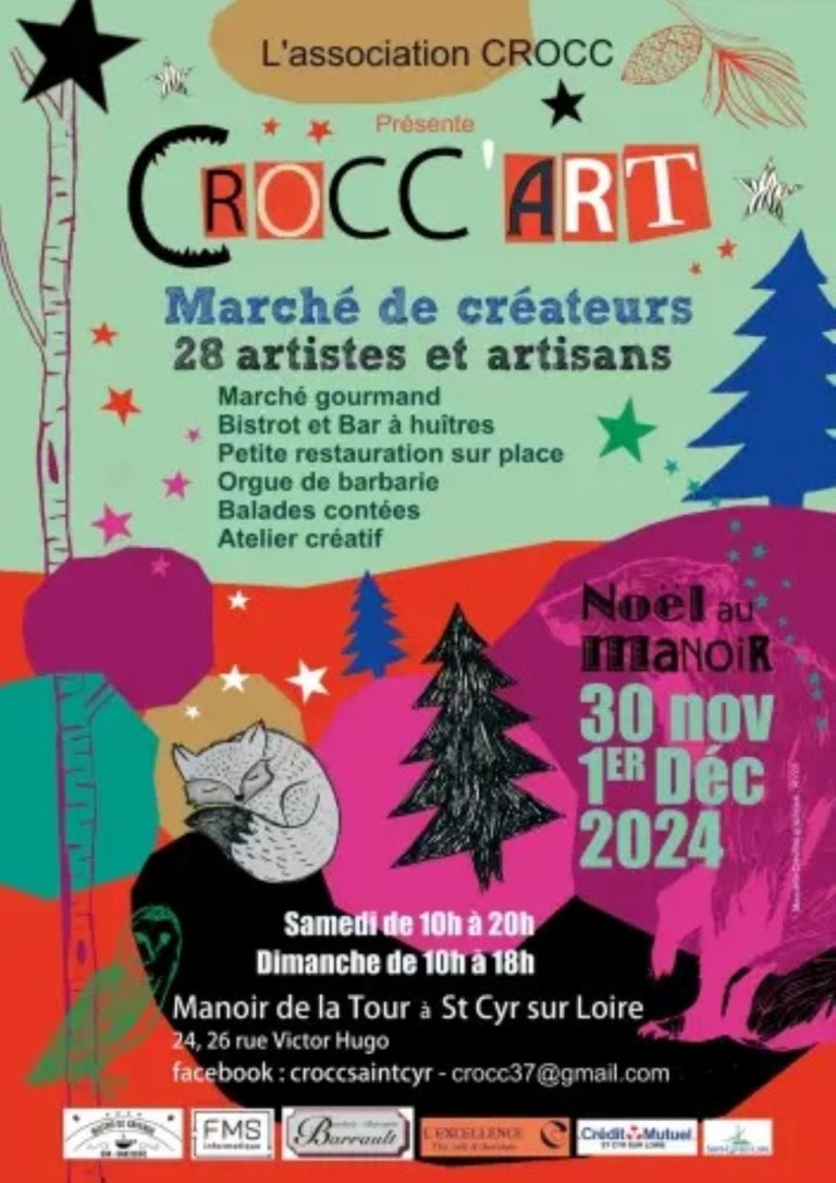 Crocc’art marché de créateurs, Noël au Manoir-1