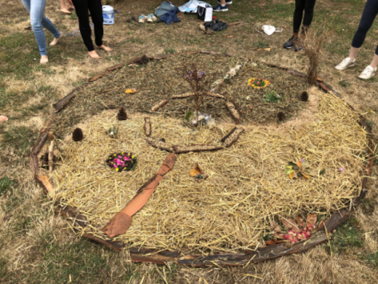 Atelier en famille : Créer un mandala végétal-1