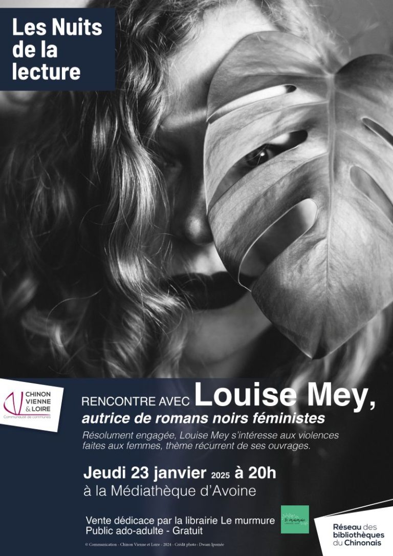 Nuits de la Lecture : Rencontre avec Louise Mey-1