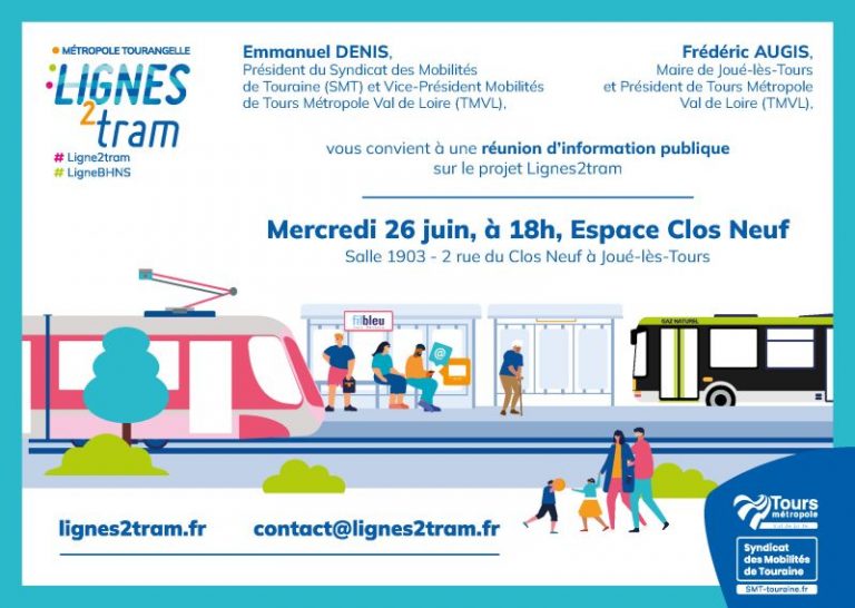 Réunion d’information publique – 2ème ligne de Tram-1