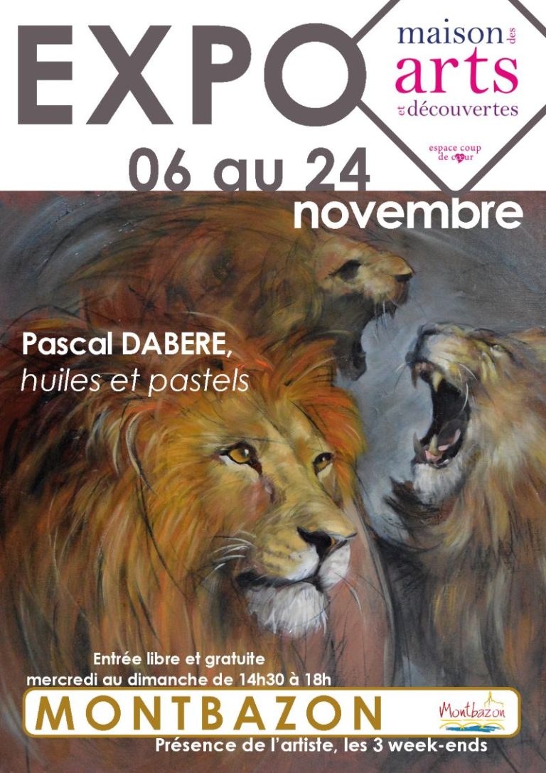 Exposition Pascal Dabere, huiles et pastels-1